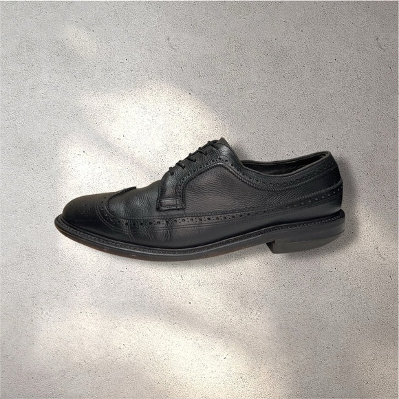 EXECUTIVE IMPERIALS Leather Oxford Wingtips Dress Lace Up Vibram Shoes - Picture 1 of 9